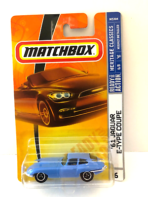 #ad MATCHBOX 61 JAQUAR ETYPE COUPE BLUE #6 FROM 2007 $4.00