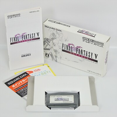 #ad FINAL FANTASY V 5 FF5 FFV Gameboy Advance Nintendo 2193 gba $70.00