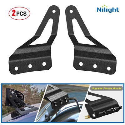 #ad Nilight 2x 52quot; Curved LED Light Bar Bracket for 2007 2013 Chevy Silverado 1500 $25.99