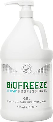 #ad Biofreeze Professional Pain Relieving Gel 1 Gallon Pump Green $144.95