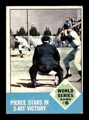 #ad 1963 Topps Baseball #147 San Francisco Giants New York Yankees $5.00
