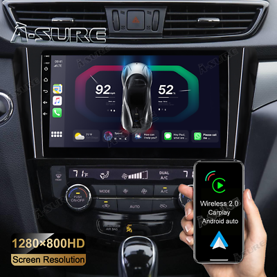 #ad Android 13.0 CarPlay Car radio stereo for Nissan Rogue 2014 2018 X Trail Qashqai $144.99