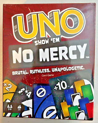#ad mattel UNO Show em No Mercy Card Game for Kids Adults amp; Family Night Parties $38.61