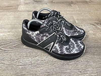 #ad Alegria Traq Womens US Size 7 Euro 37 Smart Walking Sneakers Black Shoes $25.49