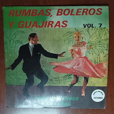 #ad Rumbas Boleros Y Guajiras Vol. 7 Vinyl LP Latin Guaracha Mambo Bobby Capo US $30.98