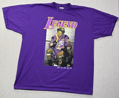 #ad Kobe Bryant Legend #24 Champion Memory Shaka Wear Graphic T Shirt Men#x27;s Size 4XL $30.00