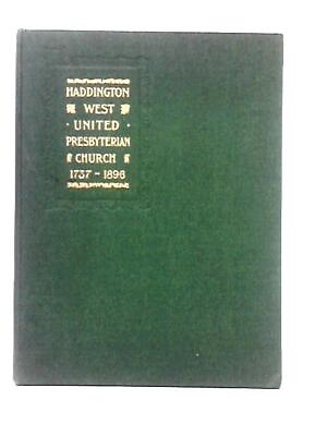 #ad Haddington West United Presbyterian Church Unstated 1896 ID:04499 $20.53