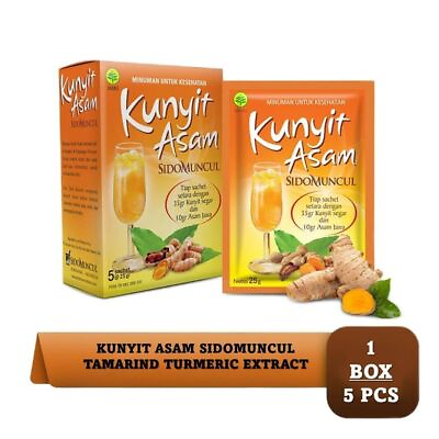 #ad Sidomuncul Kunyit Asam Tamarind Turmeric Extract For Weight Loss amp; Woman Period $18.24