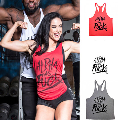 #ad Men Gym Muscle Workout Fitness Solid Tank Top Y Back Bodybuilding Stringer Shirt $5.97
