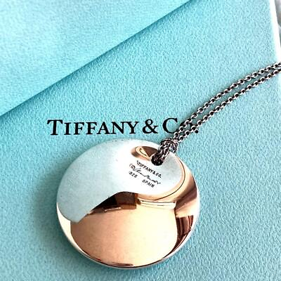 #ad Rare Size 3cm in diameter Tiffany Co. Round Plate Silver 925 $168.69
