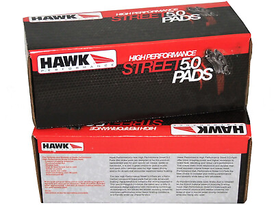#ad Hawk Street 5.0 Brake Pads Front amp; Rear Set for 14 16 Q60 Sport w 14quot; Rotors $274.36
