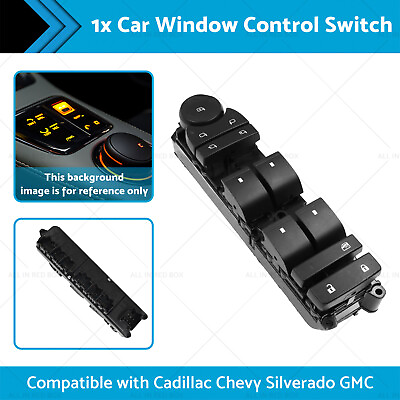 #ad Car Window Control Switch Suitable For Driver Left Side Cadillac Chevy Silverado $88.80