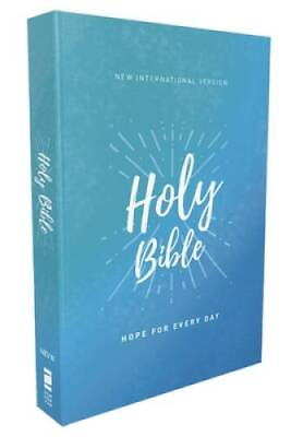 #ad NIV Holy Bible Economy Edition Paperback Comfort Print: Hope for Ev GOOD $3.73