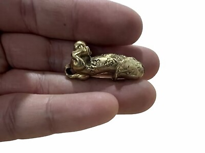 #ad Brass Romantic Paladkik Erotic Thai Amulet Locket Figure Talisman Competency $42.31