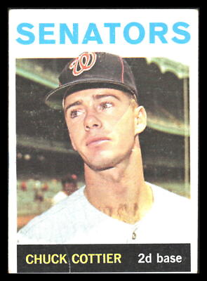 #ad 1964 Topps #397 Chuck Cottier Baseball Card $1.49