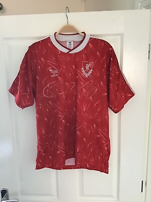 #ad Liverpool vintage used 1989 1991 adidas home football shirt size small medium GBP 49.99