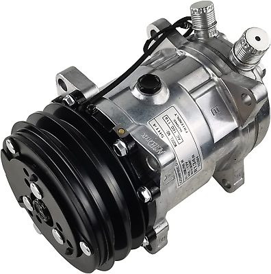 #ad Universal A C Compressor with 2PK Clutch SD 508 Style 5H14 R134A V Belt 12V $183.16