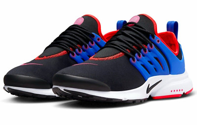 #ad Nike Air Presto Womens Size 10 Shoes DZ4406 001 Black Hyper Pink Racer Blue $70.00