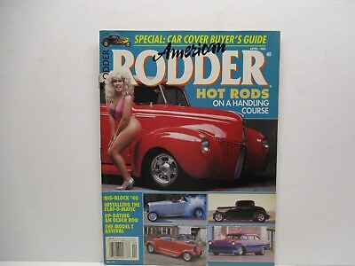 #ad April 1990 American Rodder Magazine Car Parts Hemi Dodge Ford Chevy Diesel Oil $8.49