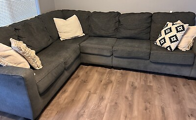 #ad sectional sofa Used pillows Included $300.00