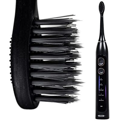#ad Sonic Electric Toothbrush Ultra Soft Tapered Bristles 60 Day Rechargeable... $65.69