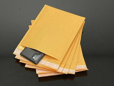 #ad 50 500 Kraft Bubble Mailer Padded Envelopes Shipping Bags All size Made in USA $40.37