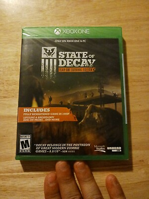#ad State of Decay Year One Survival Edition Microsoft Xbox One 2015 SEALED $99.99