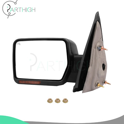 #ad Driver Side Power Heated Turn Signal View Tow Mirror For 07 14 Ford F 150 $51.93