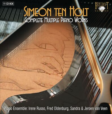 #ad SIMEON TEN HOLT: COMPLETE MULTIPLE PIANO WORKS NEW CD $61.25