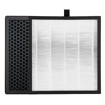 #ad 2 in 1 Air Purifier Replacement Filter Premium HEPA Filter Active Carbon Filter $23.99
