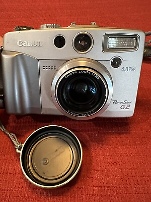 #ad Canon PowerShot G2 4.0MP Digital Camera Not Tested $135.00