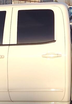 #ad Driver Rear Side Door Double Cab GAZ White 2014 2019 Sierra Silverado 1500 2500 $449.33