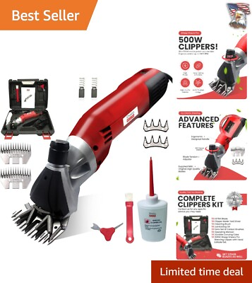 #ad Effortless Shearing Clippers for Sheep Cattle and Llamas with Cooling System $266.99