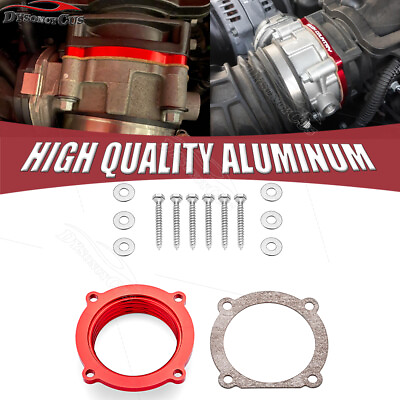#ad Aluminum Throttle Body Spacer Gasket Kit Fit 2011 2020 Chrysler 300 3.6L V6 Gas $24.17