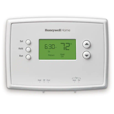#ad Programmable Thermostat with Digital Backlit Display with Filter Change Reminder $48.60