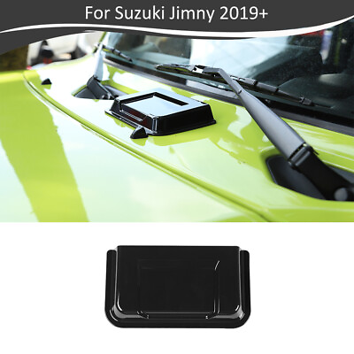 #ad Black Front Hood Scoop Air Vent Intake Cover For Suzuki Jimny 2019 Accessories $25.99