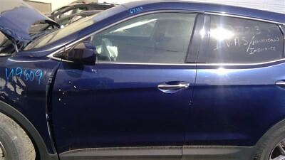 #ad Front Driver Door Left Side LWB 2013 2014 2015 2019 Hyundai Santa Fe TU7 Blue $392.54