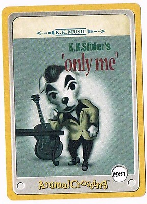 #ad Animal Crossing K.K. Slider Only Me Town Tune E Reader Card M01 Nintendo GBA $7.99