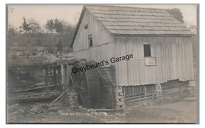 #ad RPPC Southern Appalacian Mountains Grist Mill Daily Bread Real Photo Postcard $9.99