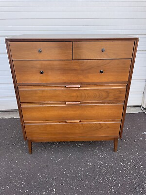 #ad Mid Century Modern American of Martinsville Chest of Drawers Tall Dresser $1195.00