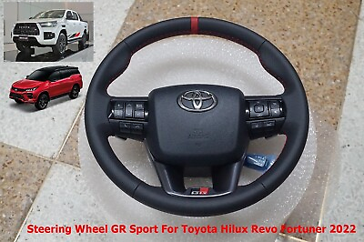 #ad Genuine GR Sport Steering Wheel For Toyota Hilux Revo Fortuner 2022 $950.00