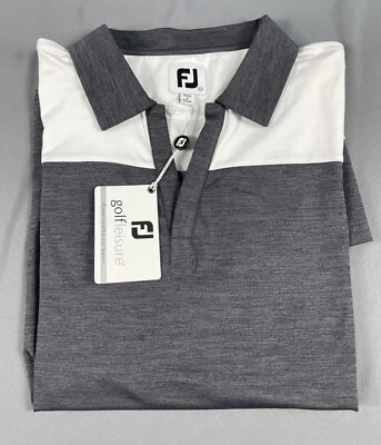 #ad FootJoy Golf Shirt Polo Womens VN XL Gray Polyester NWT MSRP $72 $31.13