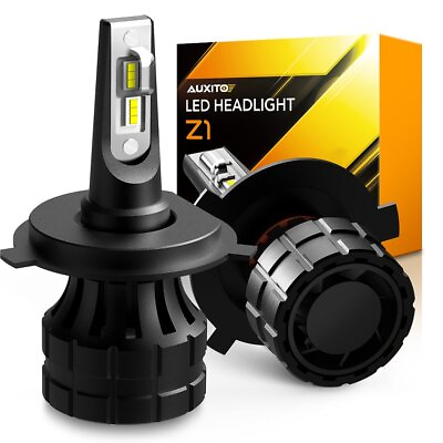 #ad Auxito High Low Beam H4 9003 LED Headlight Kit Xenon White 6000K Bulb Car Truck $26.59