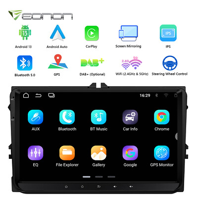 #ad In Dash Android 13 Car Play Radio GPS Navigation Stereo WiFi fits VW Amarok Golf $187.19