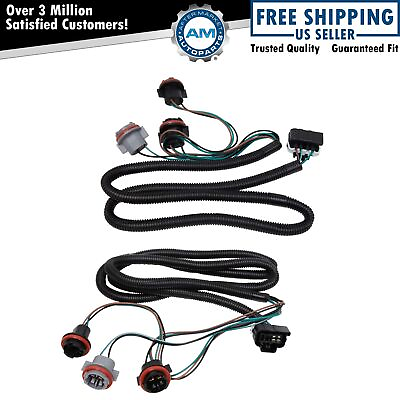 Tail Light Lamp Wiring Harness LH RH Pair for Chevy Silverado Pickup Truck New $36.06