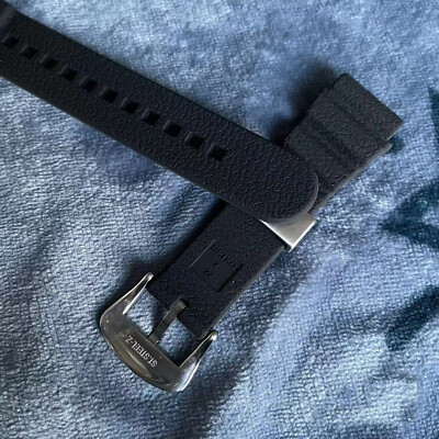 #ad 22mm For SEIKO SRPE37K1 SRPE79K1 SRPE93K1 Genuine Rubber Watch Band Wrist Strap $35.99