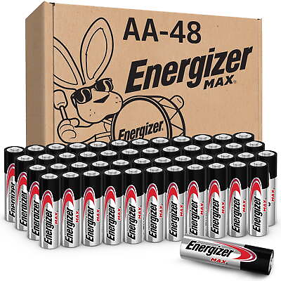 #ad MAX AA Batteries 48 Pack Double A Alkaline Batteries $23.93