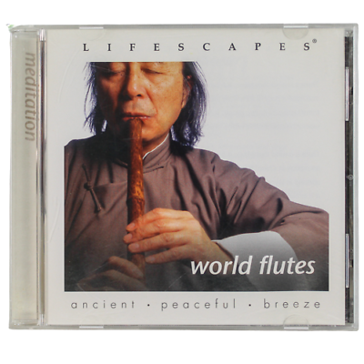 #ad Lifescapes World Flutes Ancient Peaceful Breeze Meditation Audio Music CD Disc $3.99