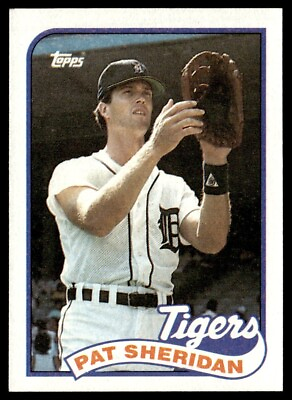 #ad 1989 Topps Pat Sheridan Detroit Tigers #288 $2.10