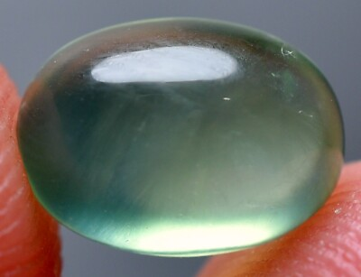 #ad 03.30 CT Outstanding Transparent Natural Green PREHNITE Cut Gemstone Afghanistan $25.00